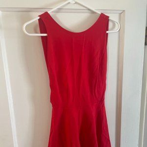 Red Skater Dress (M)